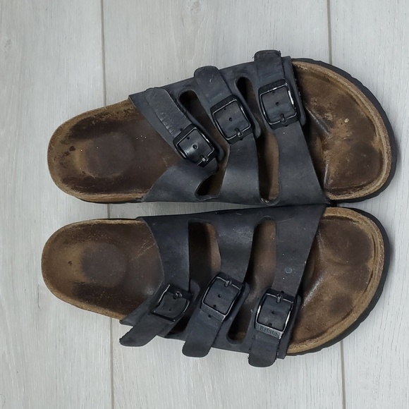 Birkenstock Betula Womens Florida Sandals Flats shoes sz 37/6 - Picture 4 of 14